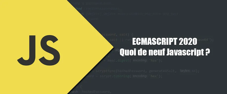Illustration de couverture pour ES2020 : Quoi de neuf Javascript ?