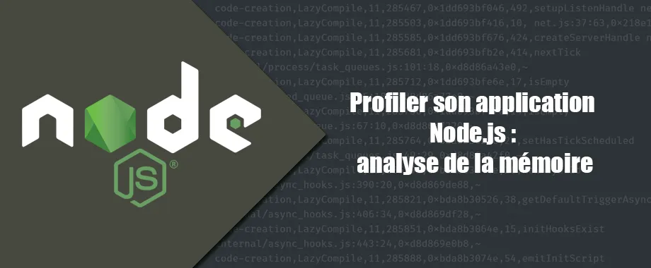 Illustration de couverture pour Profiler son application Node.js : analyse de la mémoire